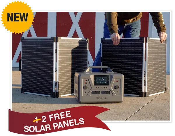 Patriot Power Generator setup outdoors