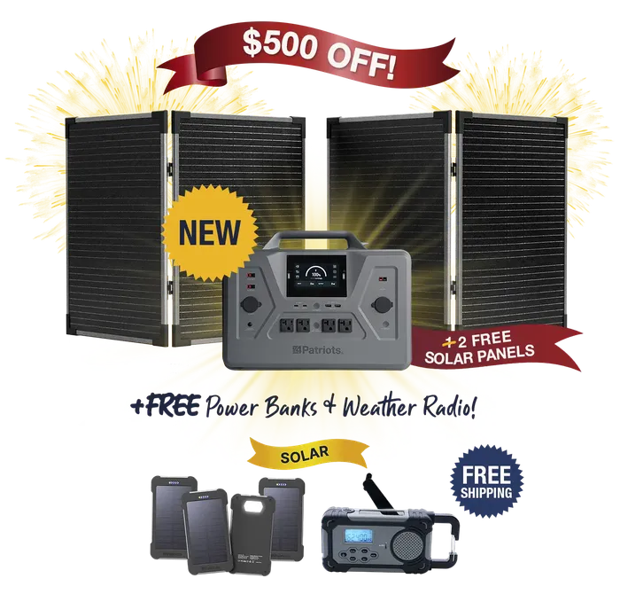 Complete Patriot Power Generator 2200X package