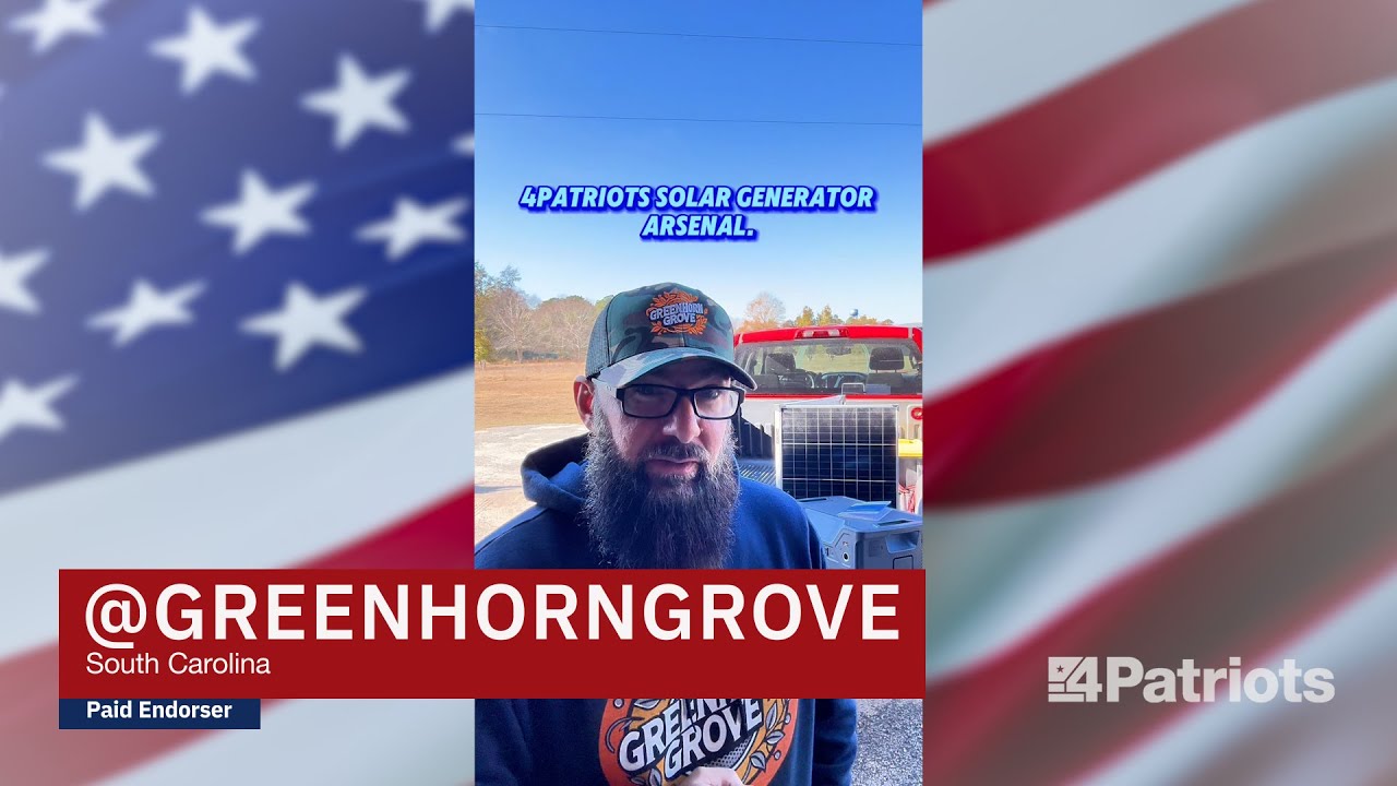Video: Green Horn Grove runs a refrigerator and medical equipment indoors on the Patriot Power Generator