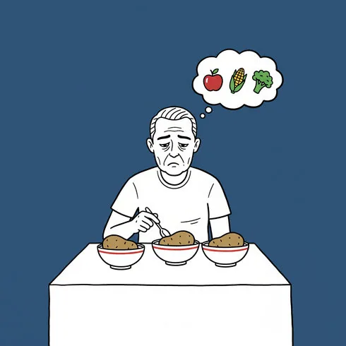 Illustration: Grocery Store Variety Myth