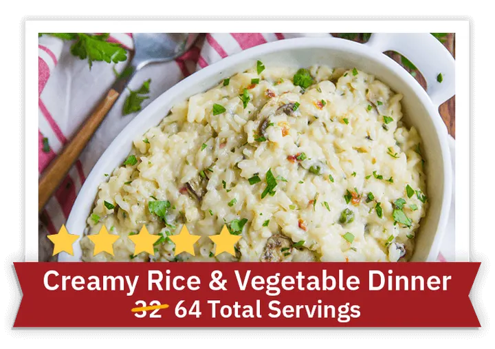 Creamy Rice & Vegetable Dinner