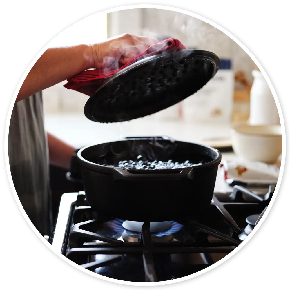 Step 1: Boil water