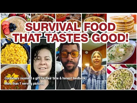 Customers rave about 4Patriots Survival Food