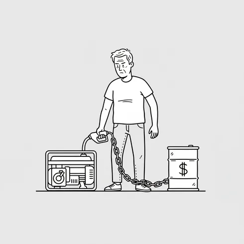 Illustration: Free fuel from the sun