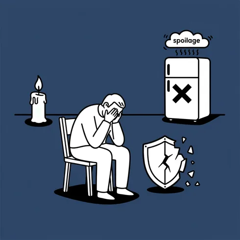 Illustration: Peace of mind during a blackout