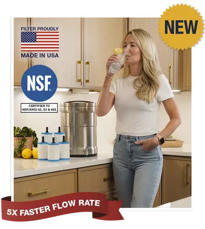 Nanomesh filters — Made in USA