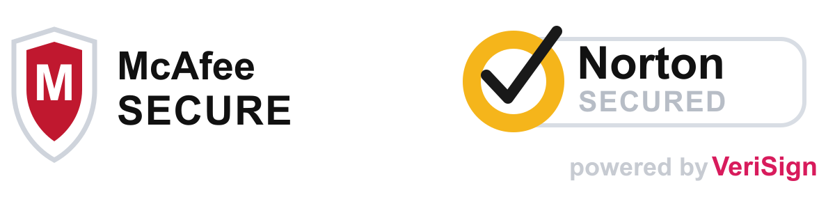 McAfee and Norton secured