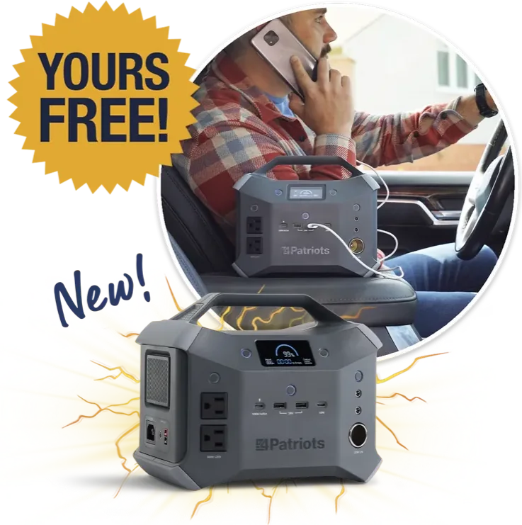 FREE NEW Patriot Power Sidekick mini generator