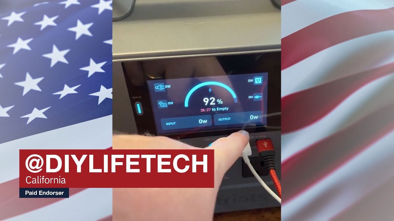 Video: DIY Life Tech tests the Patriot Power Generator, carrying it with one hand