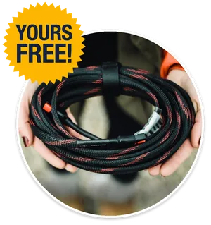 FREE 25-Foot Solar Panel Extension Cord