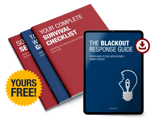 FREE Blackout-Survival Digital Library — 4 downloadable reports