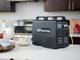 Patriot Power Generator 1800 running kitchen appliances on a countertop