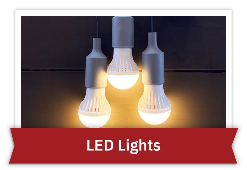 LED light run-time chart