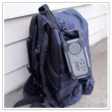 Compact solar radio ready for travel