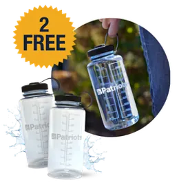 Wide-mouth water bottles