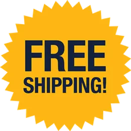 Free shipping and handling badge