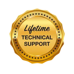 Lifetime technical support icon