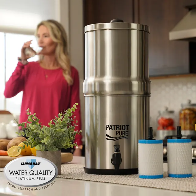 Patriot Pure Ultimate Water Filtration System with Nanomesh filter