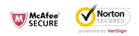 McAfee and Norton secured