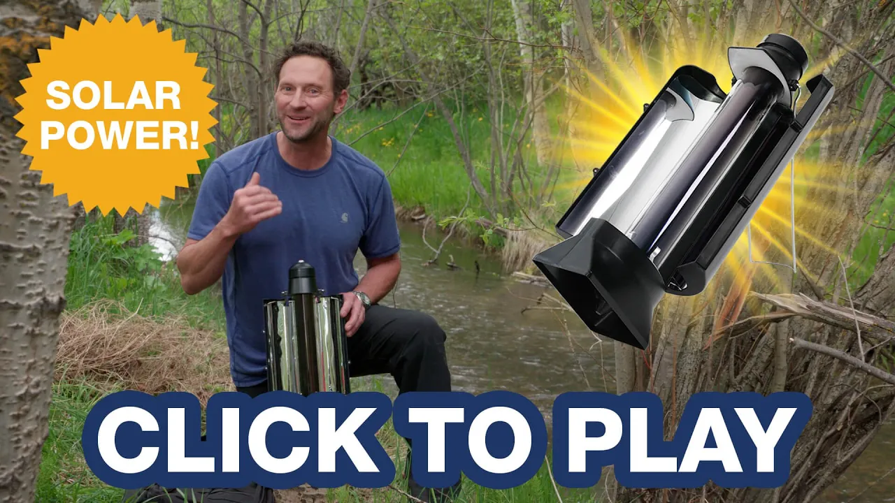 Cade Courtley demonstrating the Sun Kettle video preview